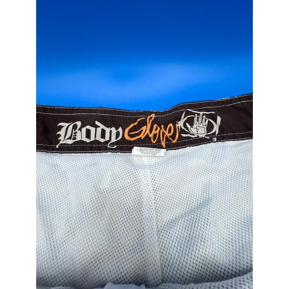 Body Glove Mens Board Shorts Size 36 Graphic Japanese Wave Surf Swim Trunks